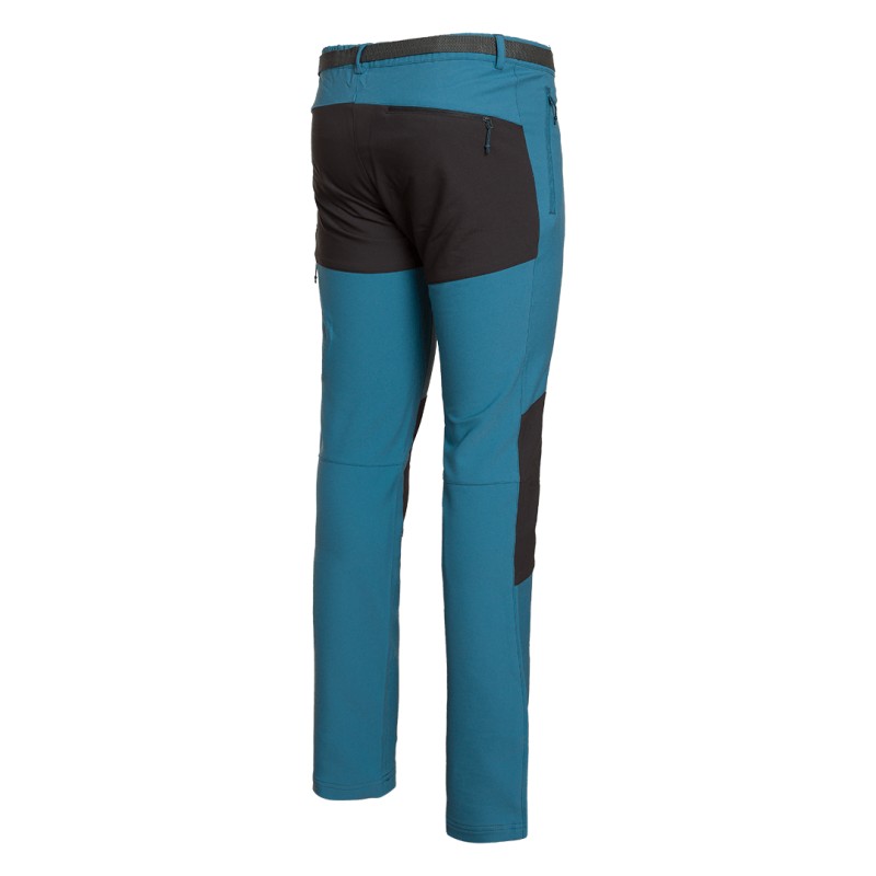 Trangoworld PANT. LARGO AYSEN 002 AZUL CLARO/ANTRACITA