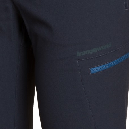Trangoworld PANT. LARGO AYSEN 002 AZUL OSCURO