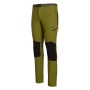 PANT. LARGO AYSEN 002 VERDE OSCURO/NEGRO