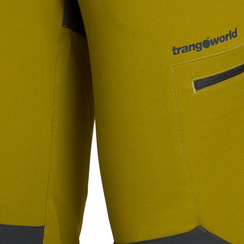 Trangoworld PANT. LARGO AYSEN 003 VERDE/ANTRACITA