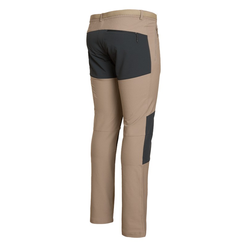 Trangoworld PANT. LARGO AYSEN 003 BEIGE/ANTRACITA