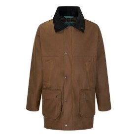 Chaqueta encerada Oxford Blue Countryman Sandstone