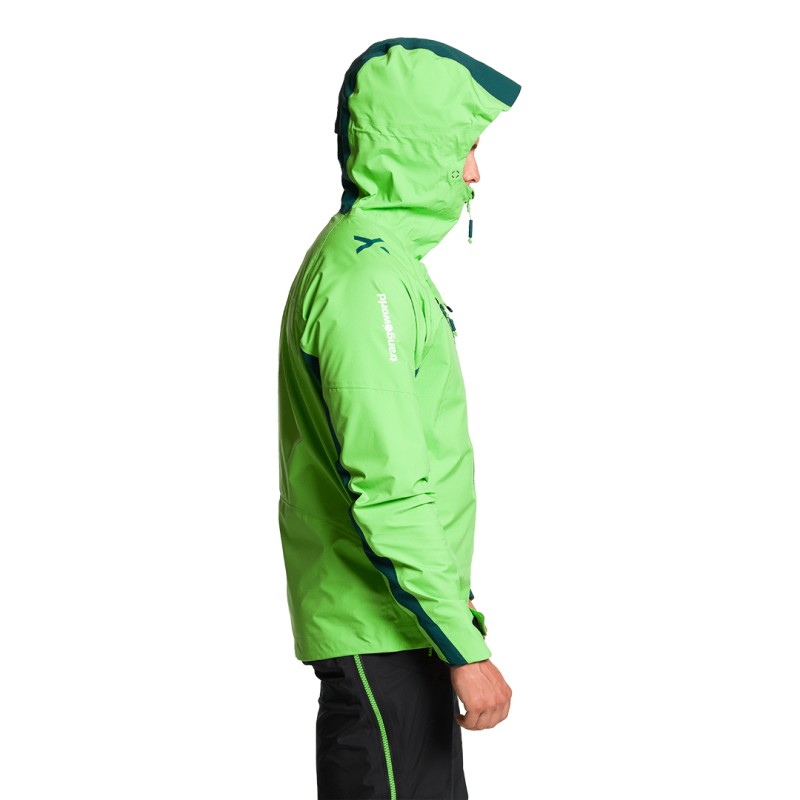Trangoworld CHAQUETA TRX2 SHELL LT EVO VERDE/VERDE OSCURO