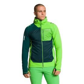 JAQUETA TRX2 HYBRID LT EVO VERDE ESCURO/VERDE