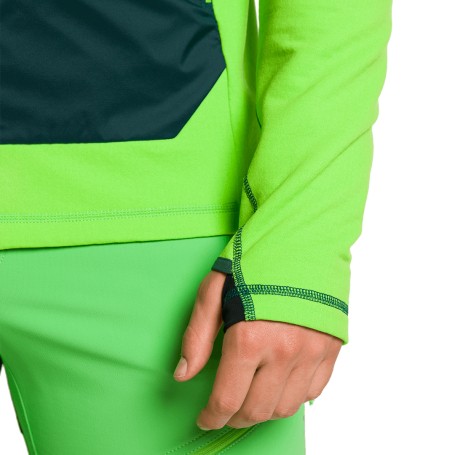 Trangoworld CHAQUETA TRX2 HYBRID LT EVO VERDE OSCURO/VERDE