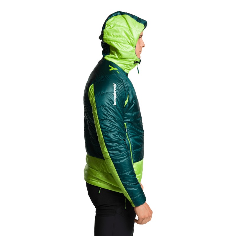 Trangoworld CHAQUETA TRX2 PRIMA EVO VERDE OSCURO/VERDE