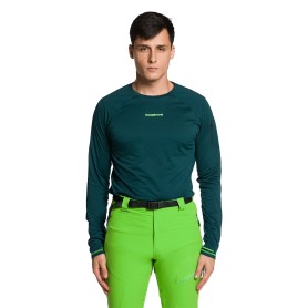 CAMISETA TRX2 EVO LONG VERDE OSCURO