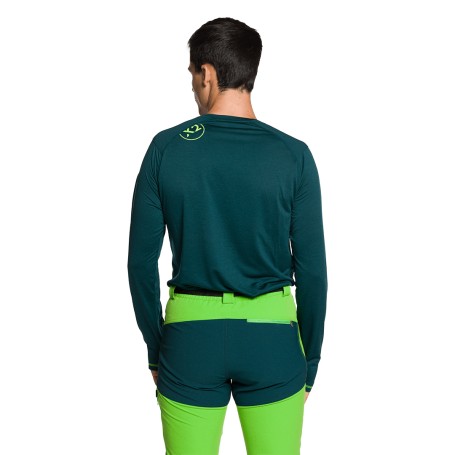 Trangoworld CAMISETA TRX2 EVO LONG VERDE OSCURO