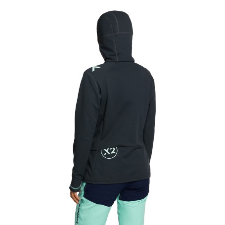Trangoworld CHAQUETA TRX2 HYBRID LT WM EVO NEGRO