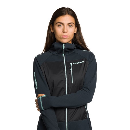 Trangoworld CHAQUETA TRX2 HYBRID LT WM EVO NEGRO