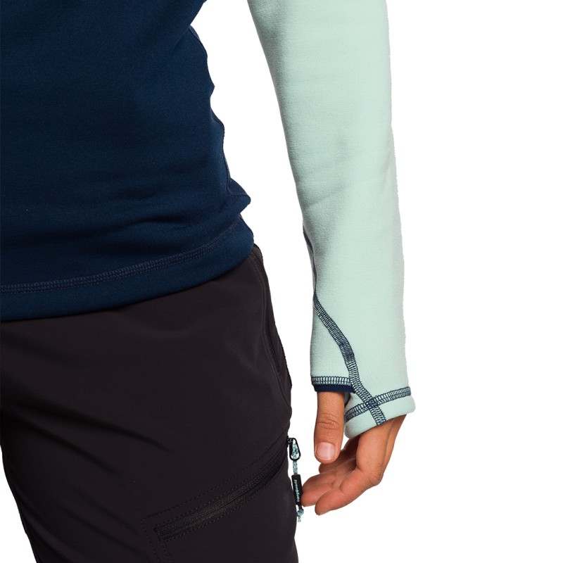 Trangoworld PULLOVER TRX2 STRETCH WM EVO MARINO/AZUL