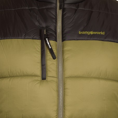 Trangoworld CHALECO WARREN VERDE/NEGRO