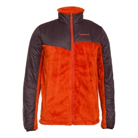 CHAQUETA BALZAR NARANJA/MARRON OSCURO