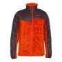 CHAQUETA BALZAR NARANJA/MARRON OSCURO
