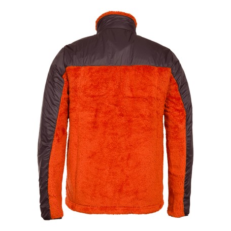 Trangoworld CHAQUETA BALZAR NARANJA/MARRON OSCURO