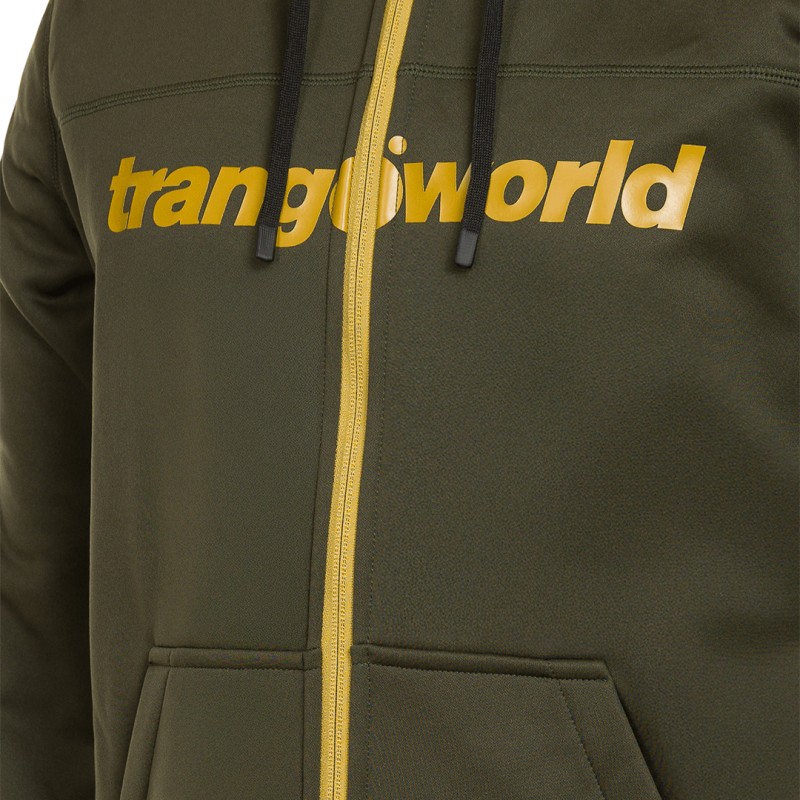 Trangoworld CHAQUETA RIPON V02 VERDE OSCURO