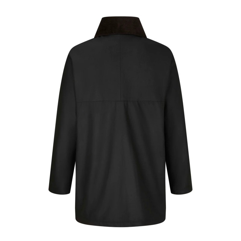 Chaqueta encerada Oxford Blue Countryman Wax Black