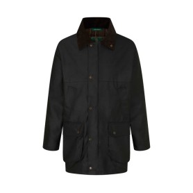 Chaqueta encerada Oxford Blue Countryman Wax Black