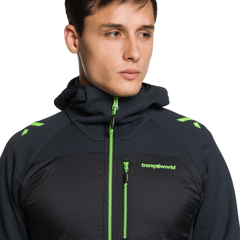 Trangoworld CHAQUETA TRX2 HYBRID LT EVO NEGRO