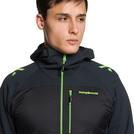 Trangoworld CHAQUETA TRX2 HYBRID LT EVO NEGRO