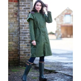 Capa Encerada Oxford Blue Deluxe Long Emerald Green