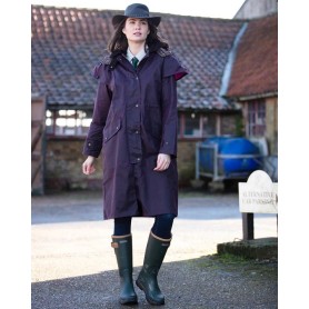 Capa Encerada Oxford Blue Deluxe Long Plum