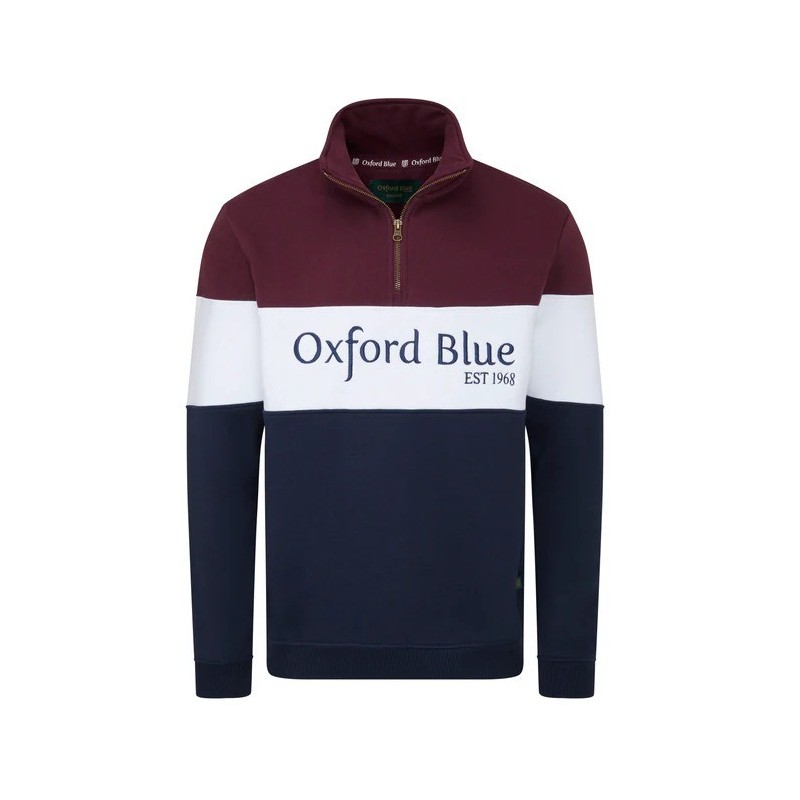 Sudadera Oxford Blue Men Girvan - Plum
