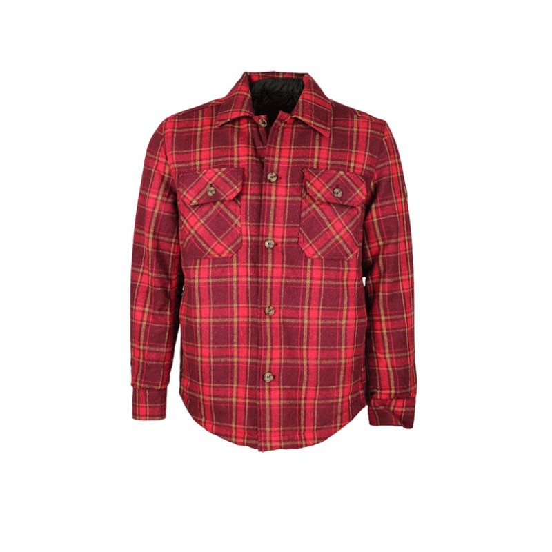 Sobrecamisa Oxford Blue Check Red