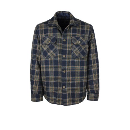 Sobrecamisa Oxford Blue Check Green
