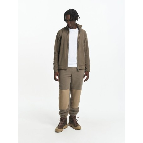 Chaqueta Aigle Forro Polar Microfibra Rocher