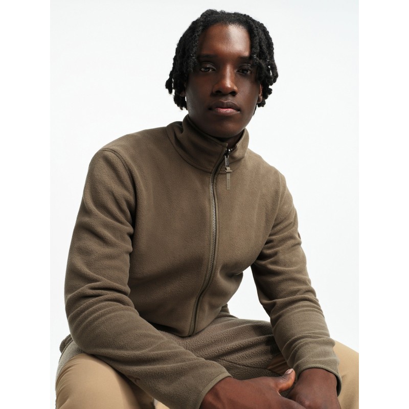 Chaqueta Aigle Forro Polar Microfibra Rocher