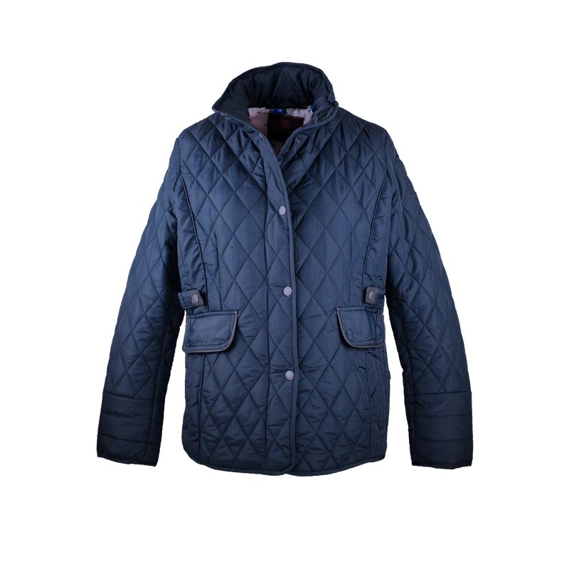 Chaqueta Oxford Blue Maya Quilted Navy