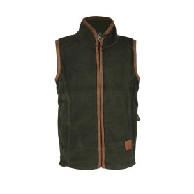 Chaleco polar Oxford Blue para niño y niña Khaki