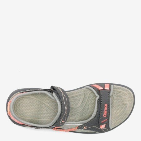 CHIRUCA MOJACAR    GRIS/CORAL