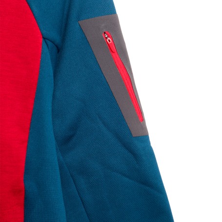 Trangoworld PULLOVER MONCH ROJO/AZUL