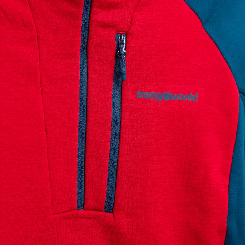 Trangoworld PULLOVER MONCH ROJO/AZUL