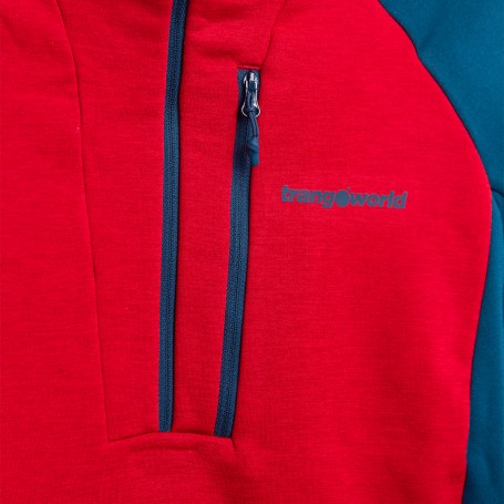 Trangoworld PULLOVER MONCH ROJO/AZUL