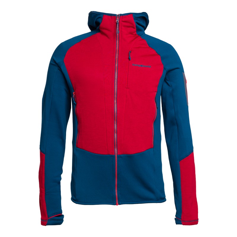 CHAQUETA CERVIN ROJO/AZUL