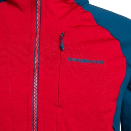 Trangoworld CHAQUETA CERVIN ROJO/AZUL