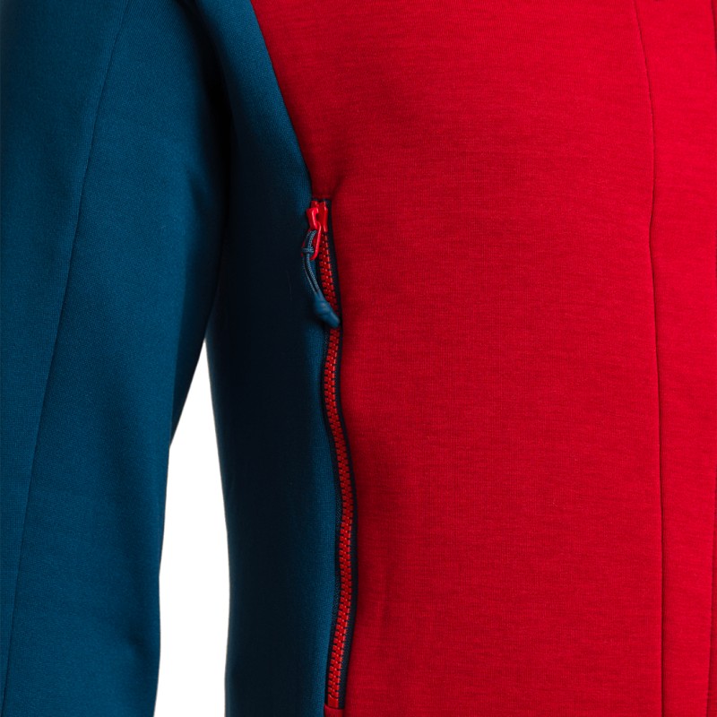 Trangoworld CHAQUETA CERVIN ROJO/AZUL