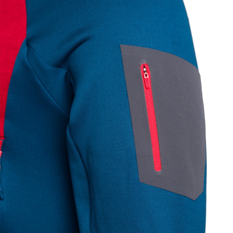 Trangoworld CHAQUETA CERVIN ROJO/AZUL