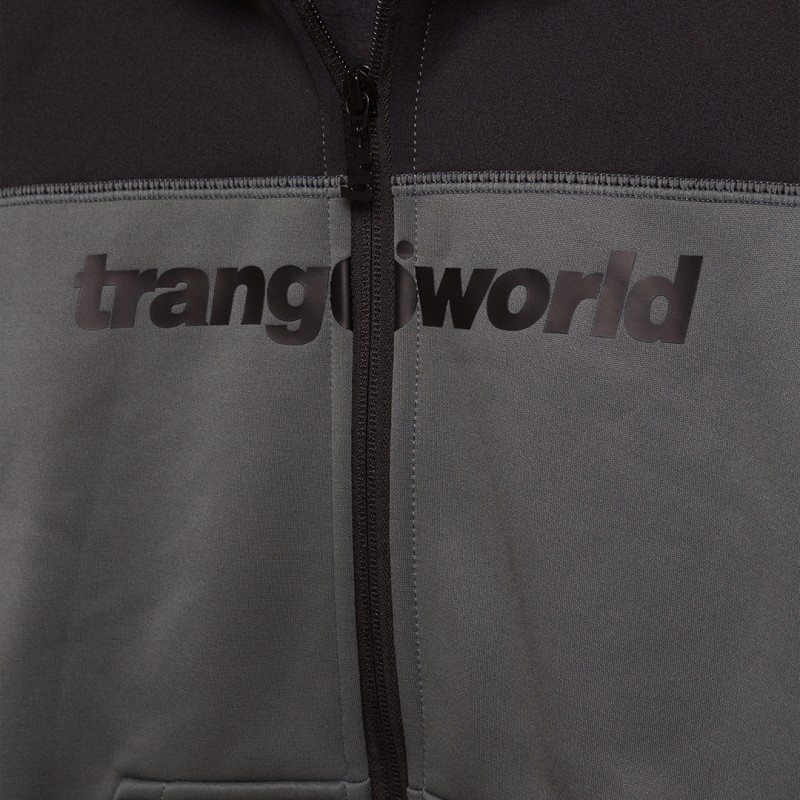Trangoworld CHAQUETA OBY V02 GRIS/NEGRO