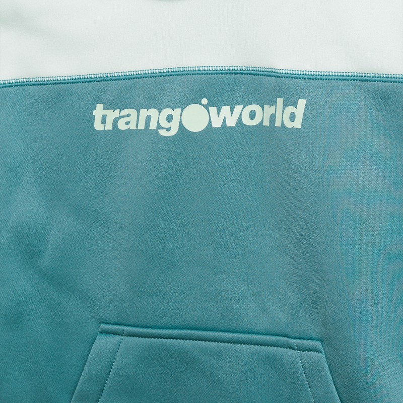 Trangoworld SUDADERA KURA V02 AZUL/AGUA