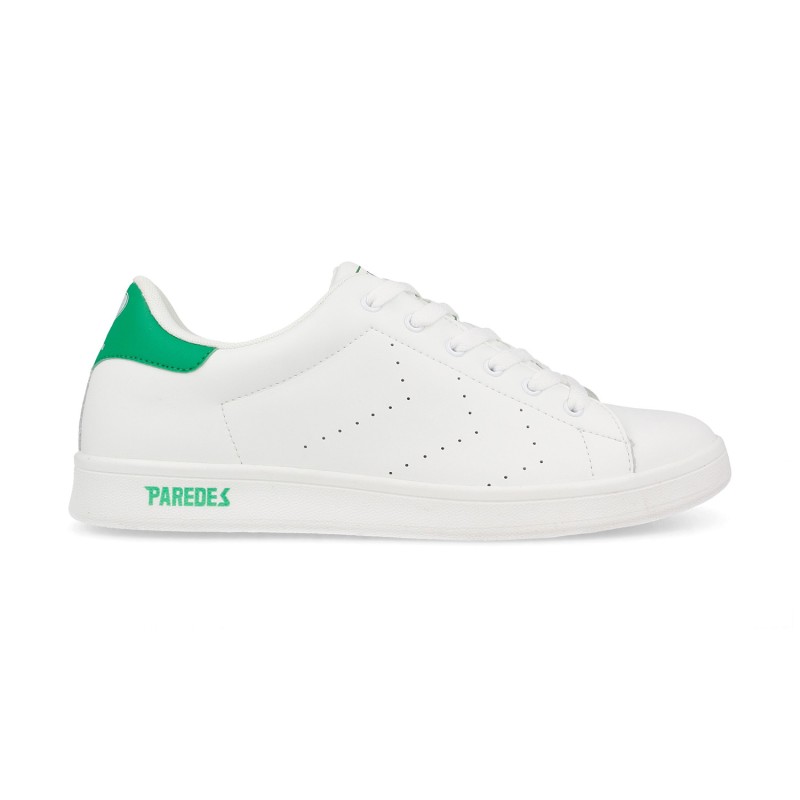 Paredes Zapatillas Competición Retro Paredes Blanco-Verde