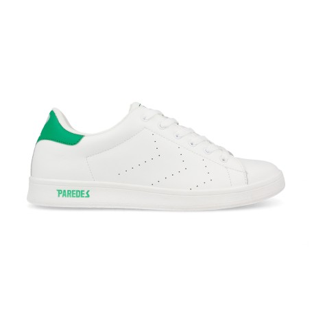 Paredes Zapatillas Competición Retro Paredes Blanco-Verde