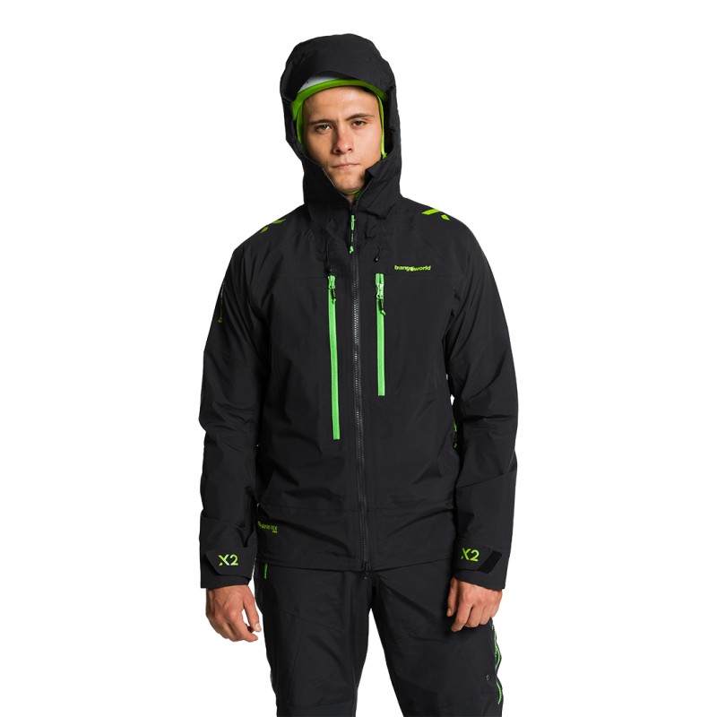 CHAQUETA TRX2 SHELL LT EVO NEGRO