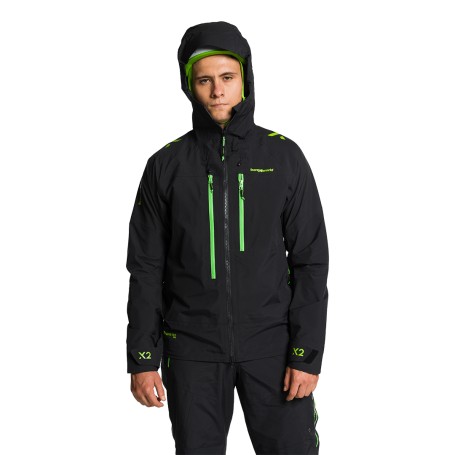 CHAQUETA TRX2 SHELL LT EVO NEGRO