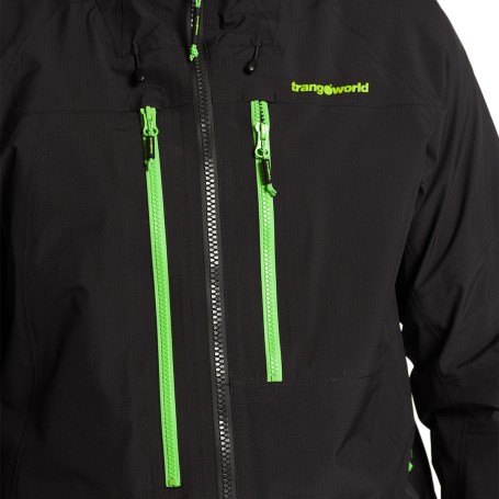 Trangoworld CHAQUETA TRX2 SHELL LT EVO NEGRO