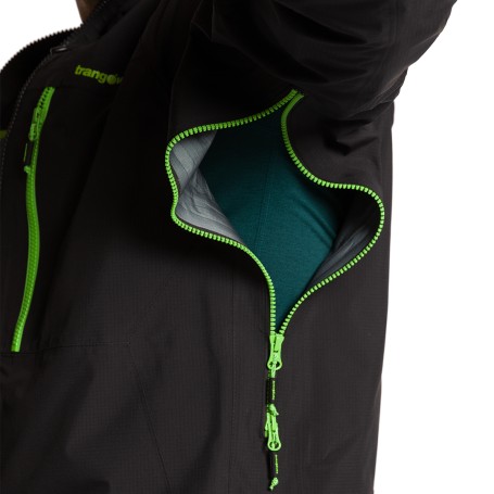 Trangoworld CHAQUETA TRX2 SHELL LT EVO NEGRO