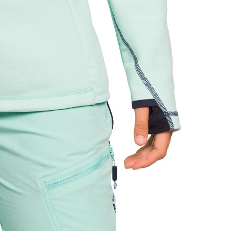 Trangoworld CHAQUETA TRX2 HYBRID LT WM EVO MARINO/AZUL CLARO